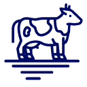 Cattle fence icon