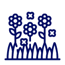 garden flowers icon