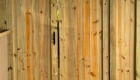 custom wooden privacy fence gate